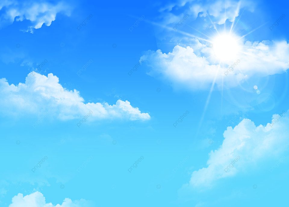 Background Langit Biru Untuk Canva