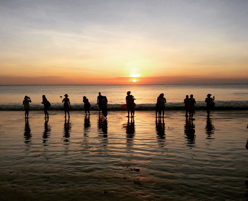 Detail Gambar Pantai Kuta Bali Sunset Number 9