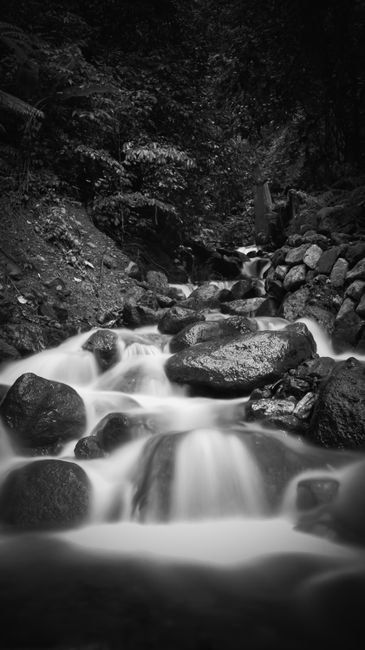 Detail Foto Long Exposure Air Terjun Number 8