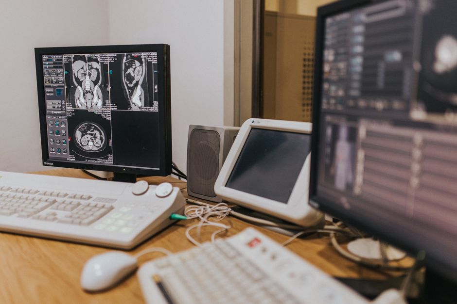 Mrt Geraet Raum Radiologie Krankenhaus B6ca