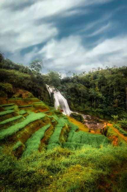 Detail Foto Long Exposure Air Terjun Number 19