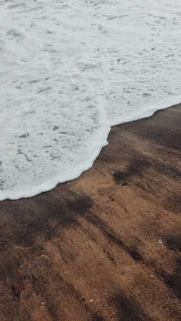 Detail Foto Ombak Laut Di Pantai Number 5