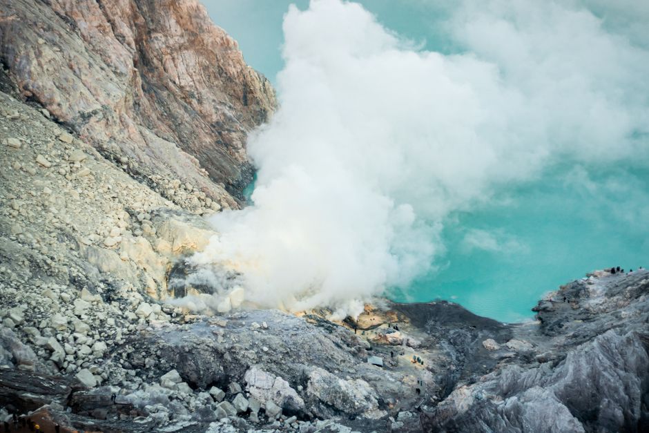 Gambar Kawah Ijen Api Biru