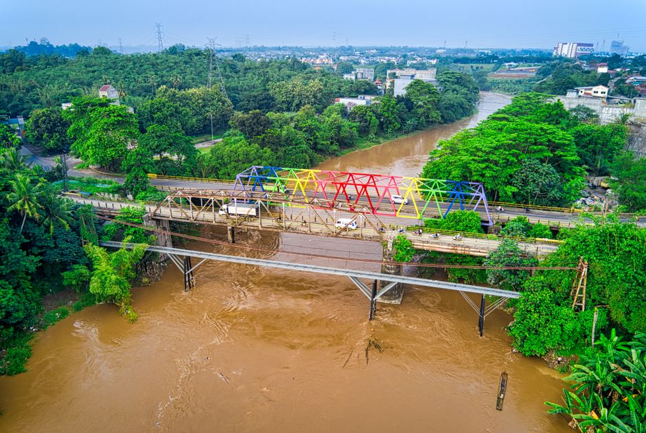 Foto Sungai Saat Musim Hujan 684e