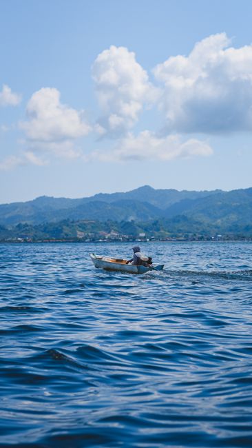 Foto Panorama Laut Indonesia