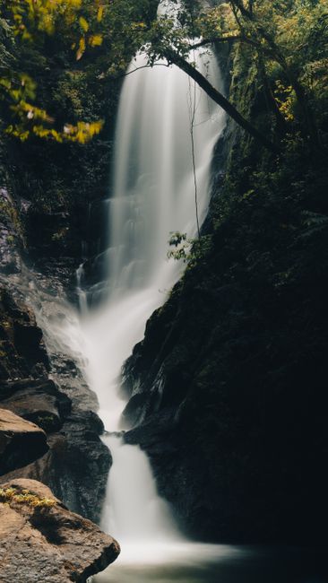 Detail Foto Long Exposure Air Terjun Number 17