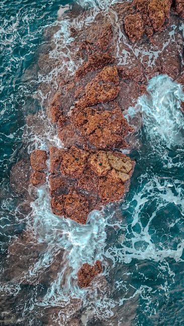 Detail Foto Karang Laut Dari Atas Number 5