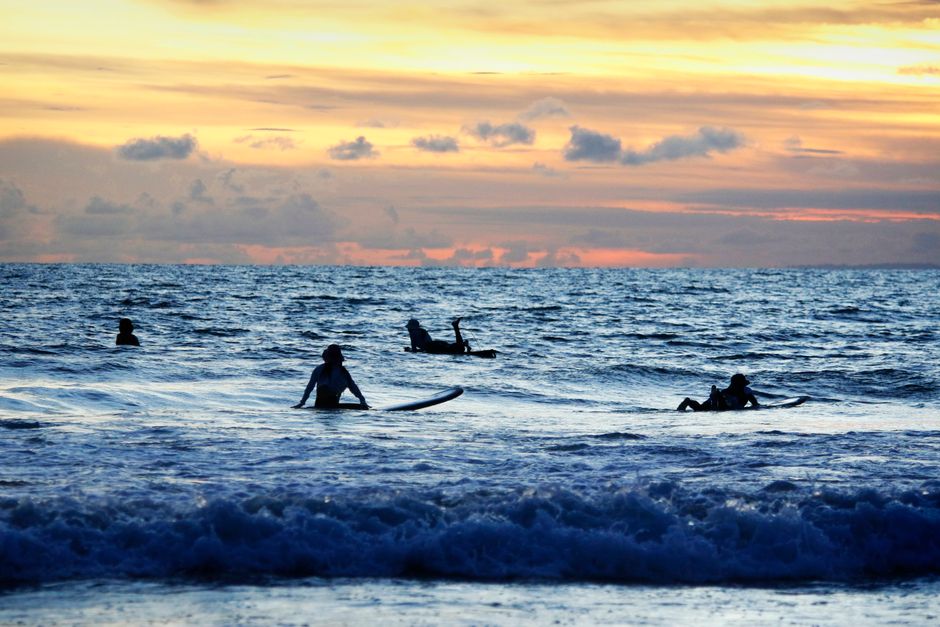 Detail Gambar Pantai Kuta Bali Sunset Number 19