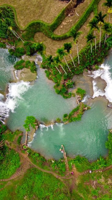 Detail Foto Air Terjun Dari Sudut Drone Number 9