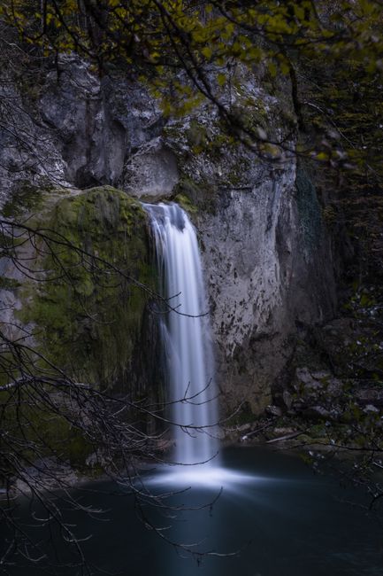 Detail Foto Long Exposure Air Terjun Number 5