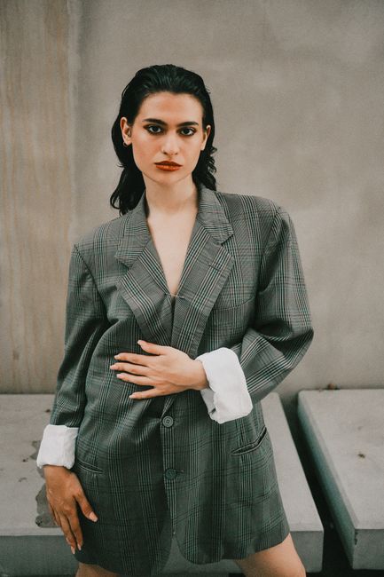 Streetstyle Outfit Herbst Oversize Blazer Foto Fcfe