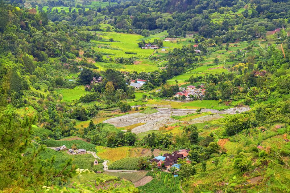 Detail Gambar Pemandangan Lembah Hijau Number 15