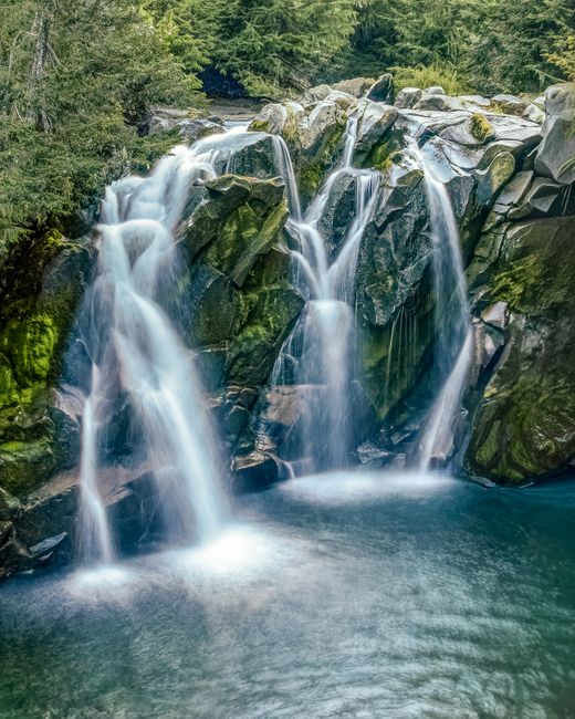 Detail Foto Long Exposure Air Terjun Number 18