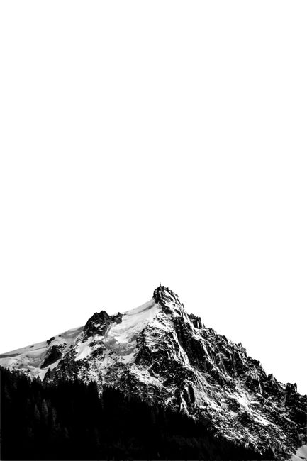 Gambar Salju Di Puncak Gunung
