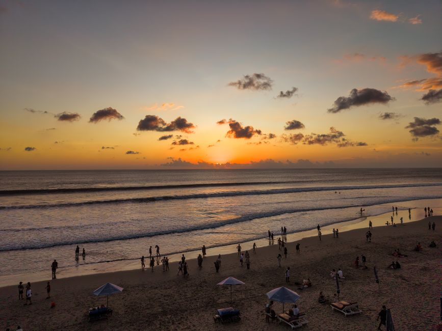 Detail Gambar Pantai Kuta Bali Sunset Number 3