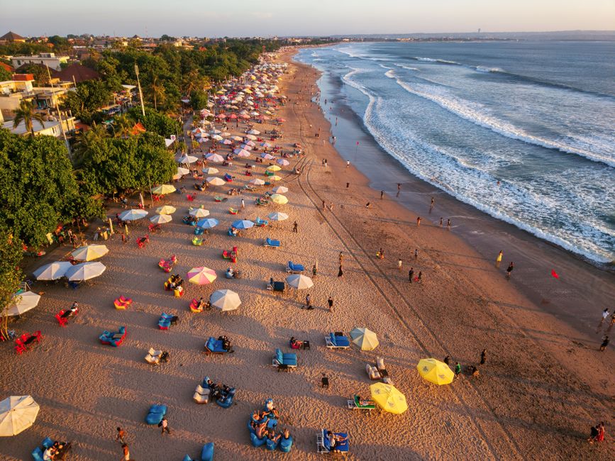 Detail Gambar Pantai Kuta Bali Sunset Number 18