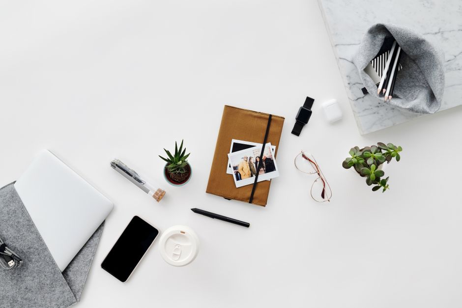 Schreibworkshop Notizbuecher Und Stifte Flat Lay Foto 9295