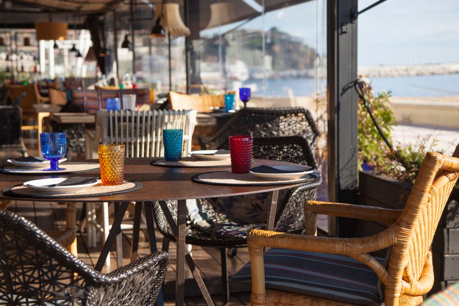 Terrasse Essbereich Draussen Tisch Foto F0ea