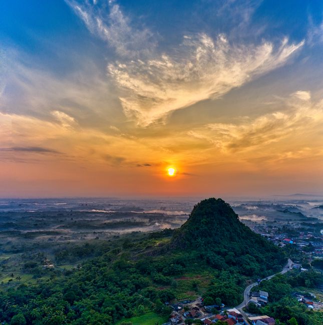 Detail Foto Sunset Landscape Resolusi Tinggi Number 16