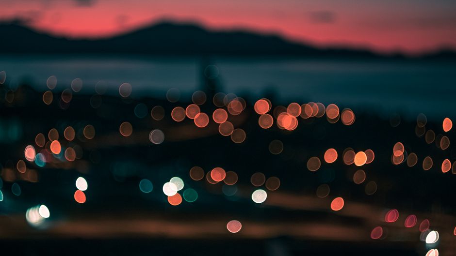 Detail Foto Pemandangan Dengan Efek Bokeh Number 17