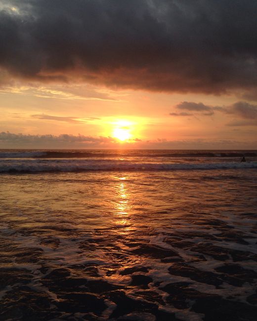 Detail Gambar Pantai Kuta Bali Sunset Number 20