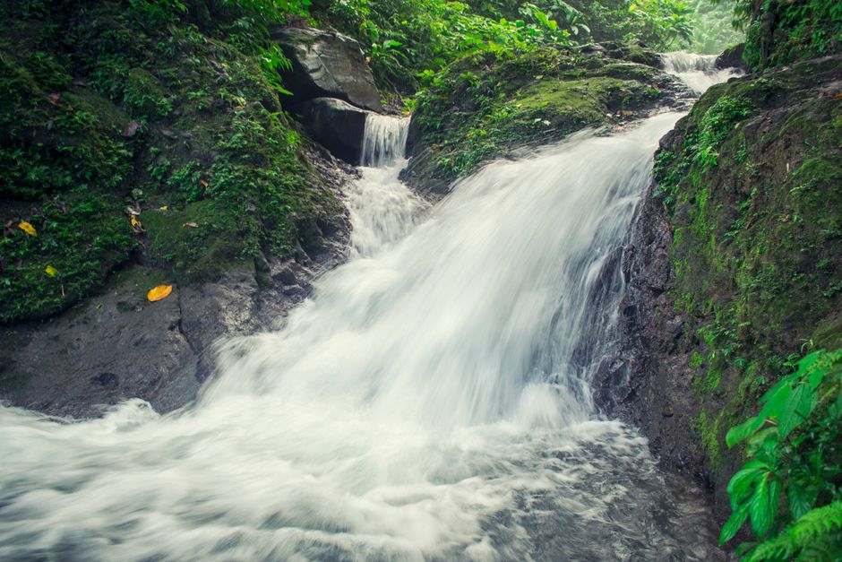 Detail Foto Long Exposure Air Terjun Number 7