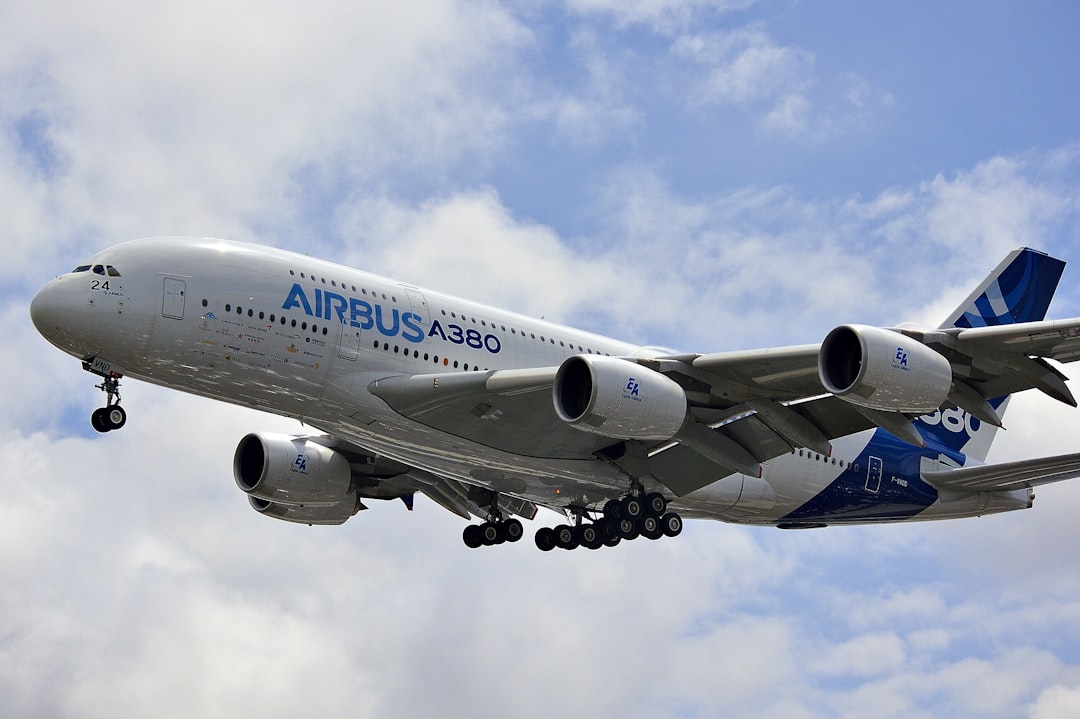 Airbus A380 Double Decker Aircraft Exterior 1b45