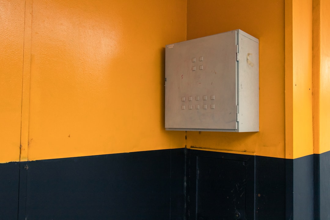 Industrial First Aid Kit On Factory Wall 57a8