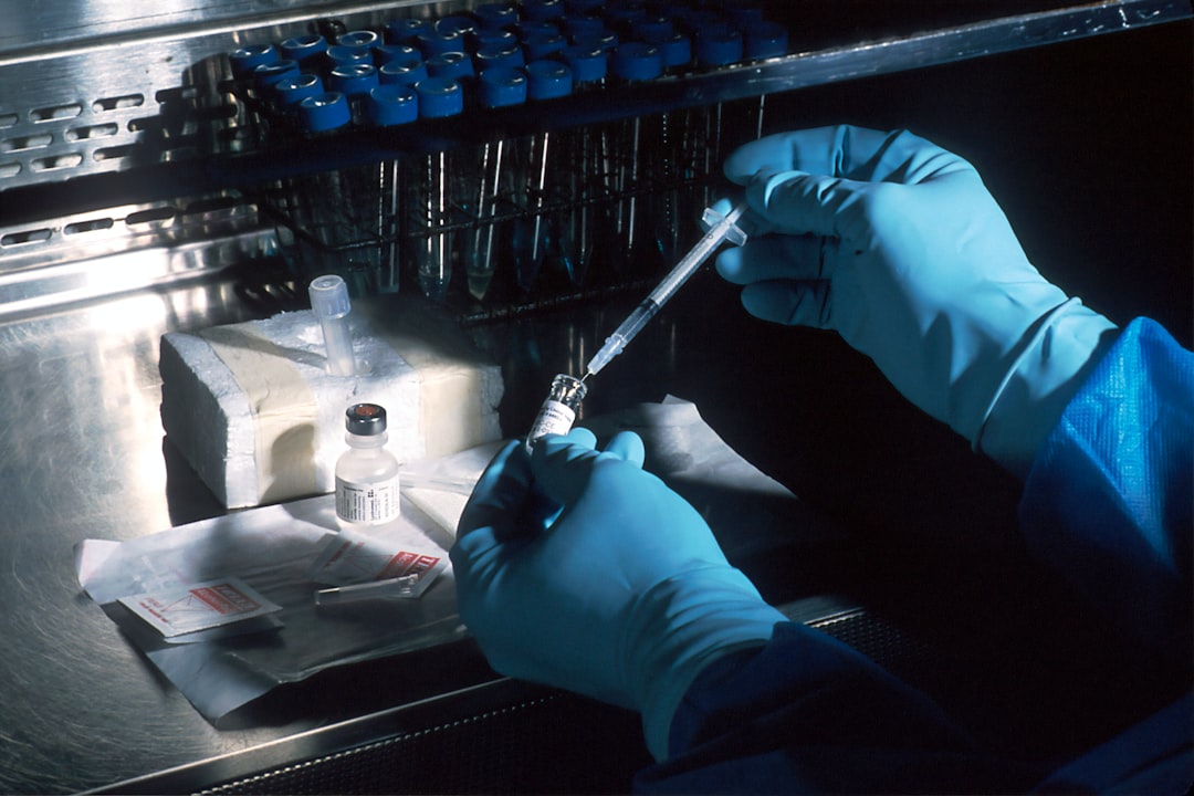 Biotechnologie Forschung Mit Zellproben Foto 54c4