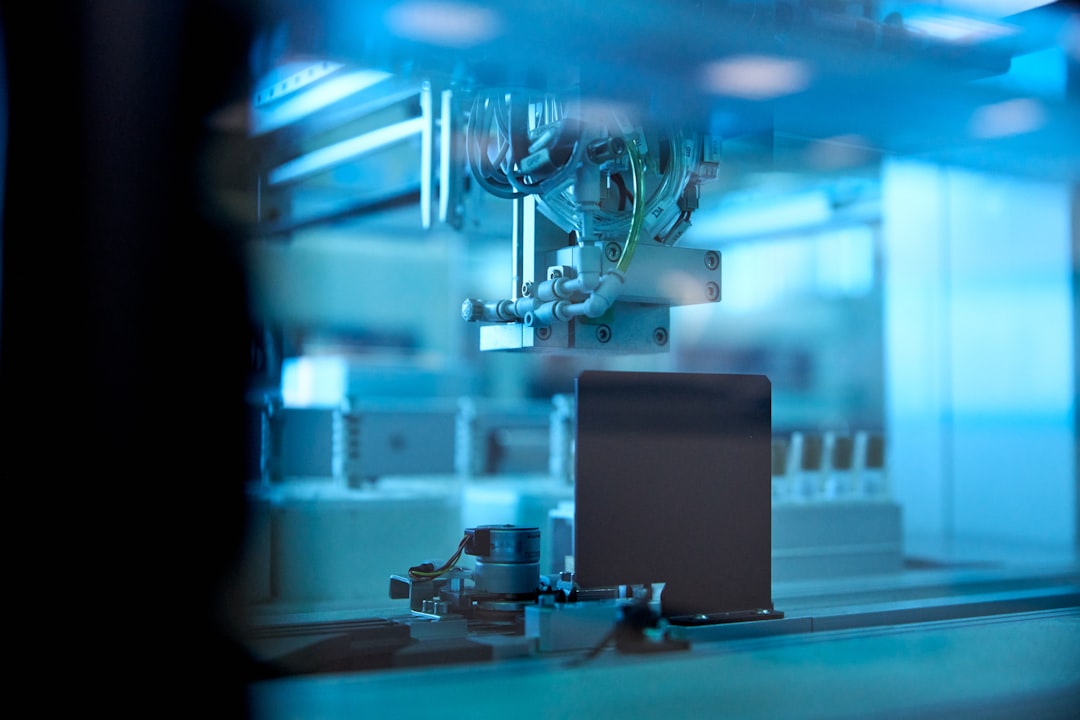 Pharma Produktion Mit Automatisierten Maschinen Foto Ea12