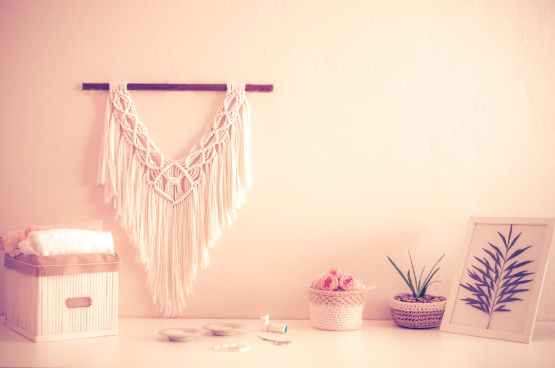 Detail Schlafzimmer Boho Stil Makramee Und Rattan Foto Number 10
