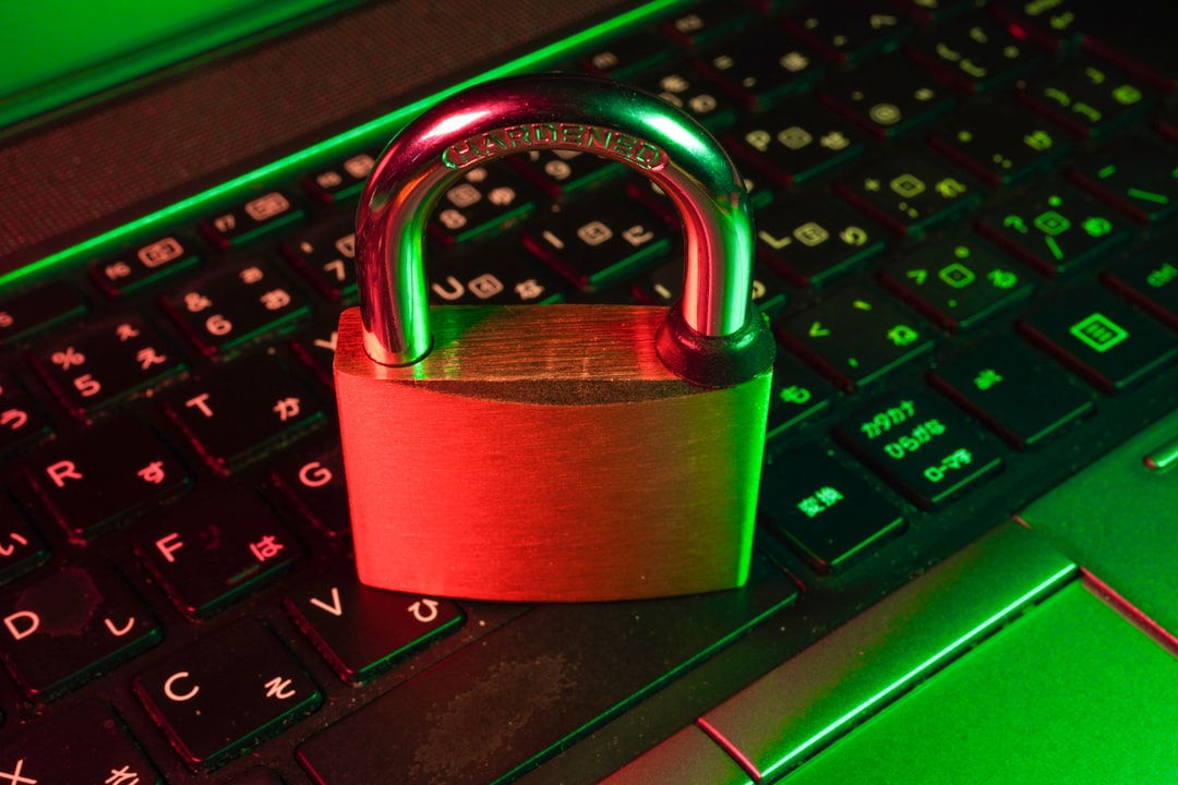 Cybersecurity Forschung Am Computer Foto A557