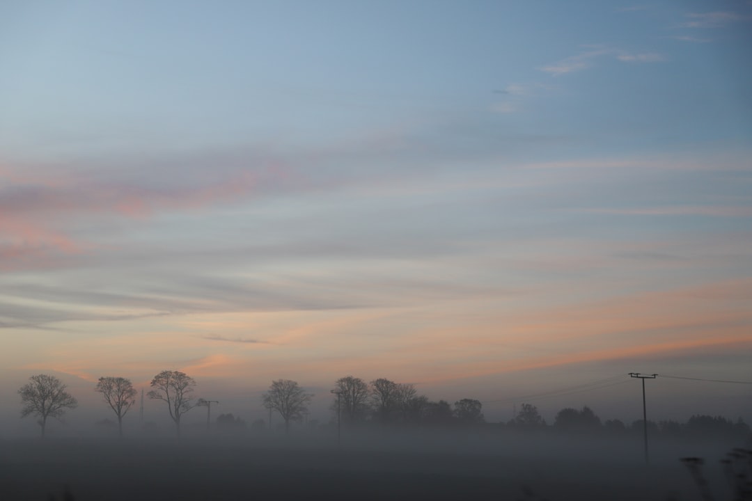 Pastellfarbener Himmel Bei Sonnenaufgang 93b7