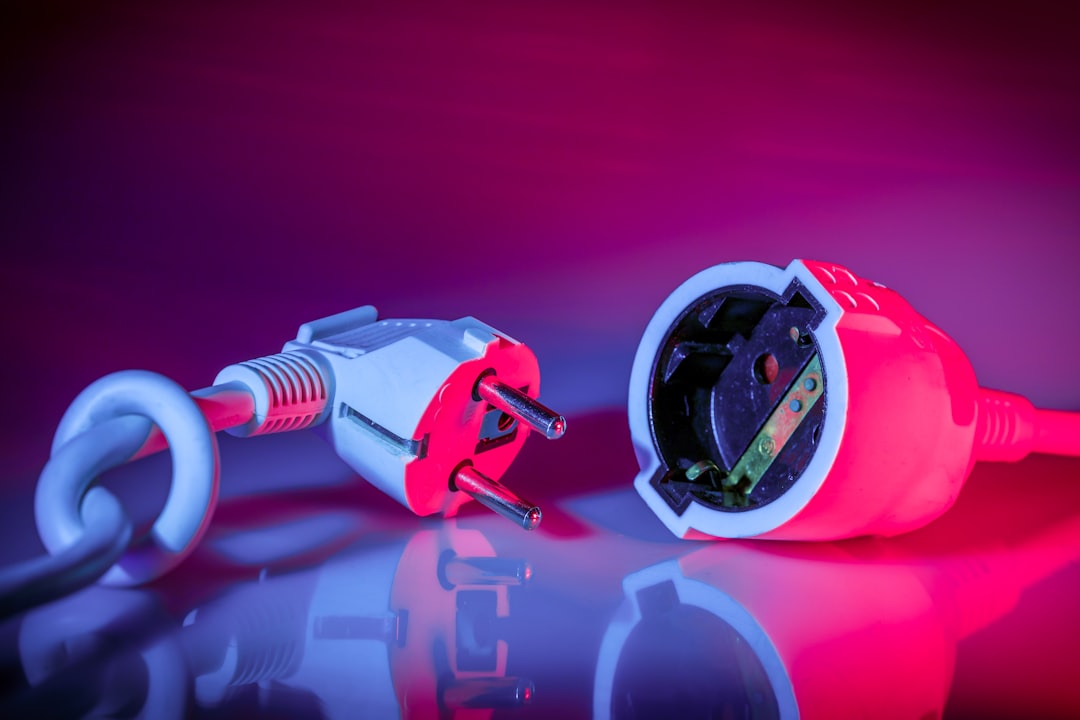 Kabel Stecker Makro Nahaufnahme 8923