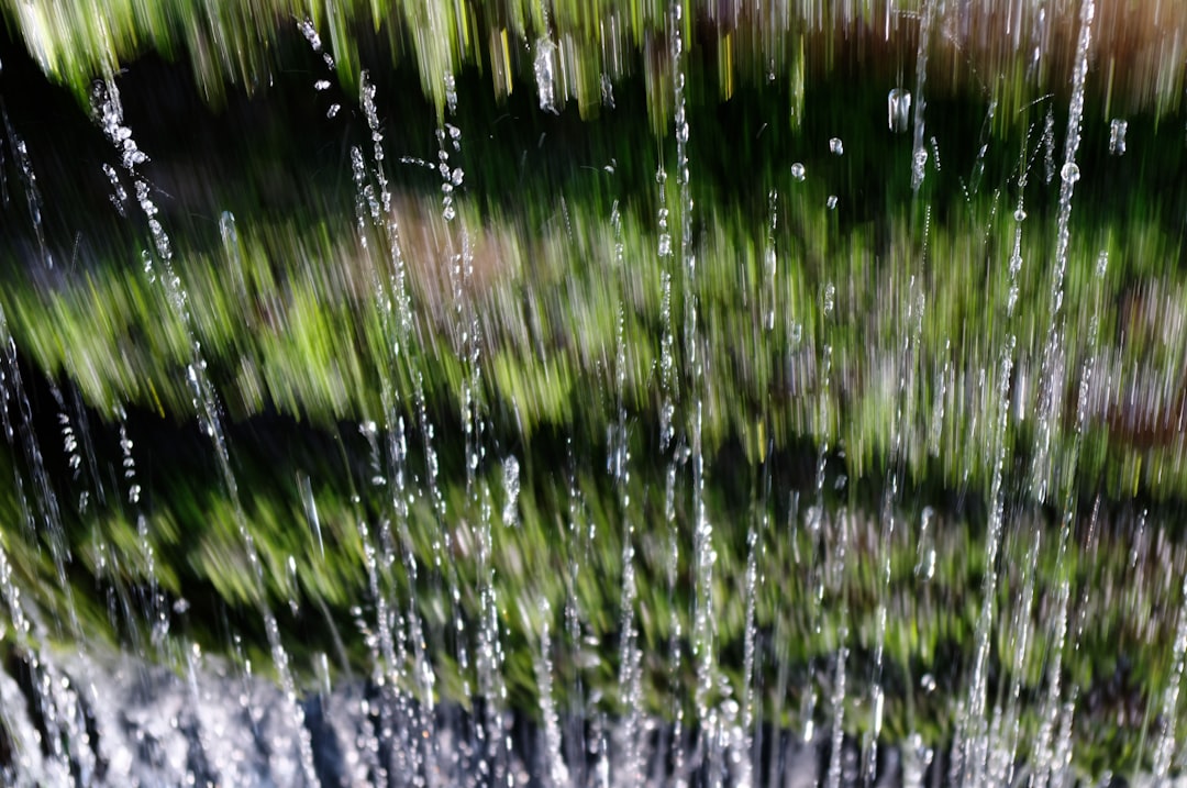 Wasser Tropfen Auf Schwimmbrille Nahaufnahme Foto F53c