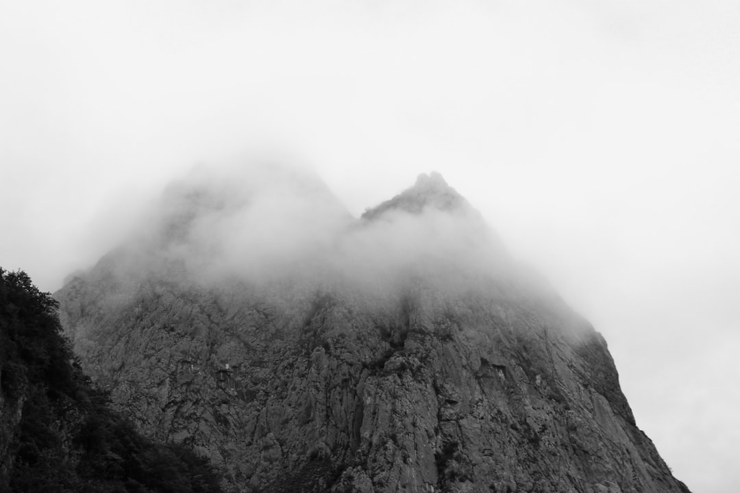 Detail Gambar Gunung Minimalis Hitam Putih Number 9