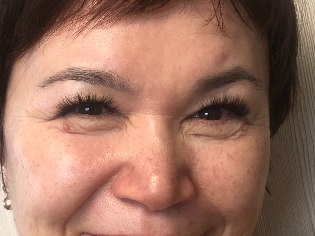 Wimpern Lifting Vorher Nachher Foto Collage 206b