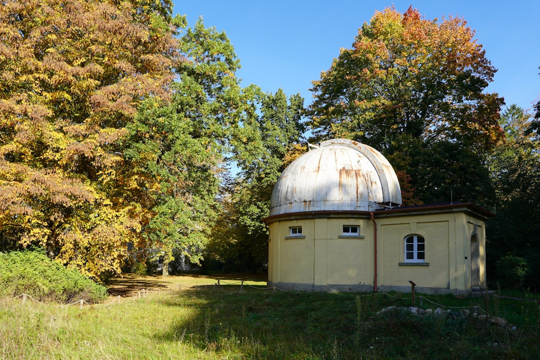 Milchstrasse Ueber Observatorium Nachtaufnahme Foto E8a6