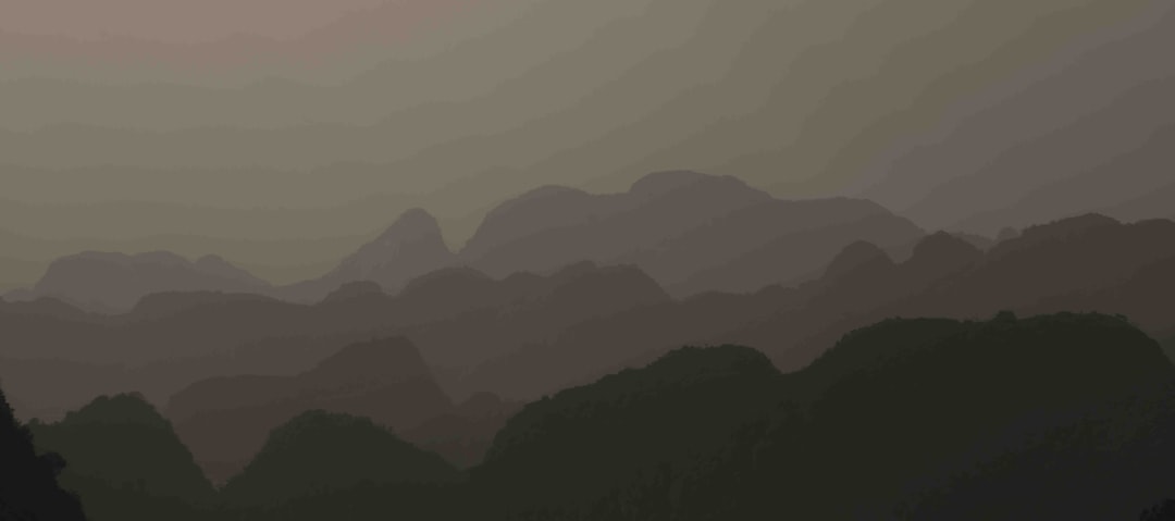 Detail Ilustrasi Gunung Vector Minimalis Number 5