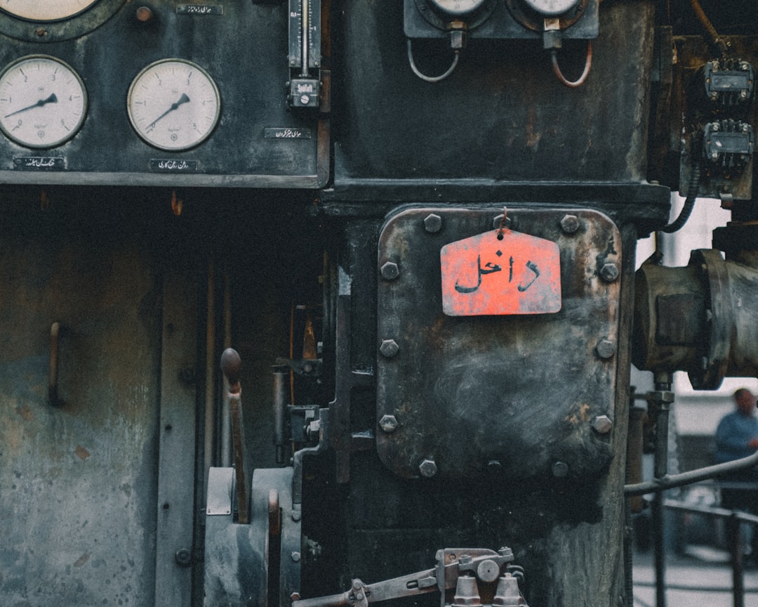 Railway Locomotive Close Up Detail Photo Bc5a